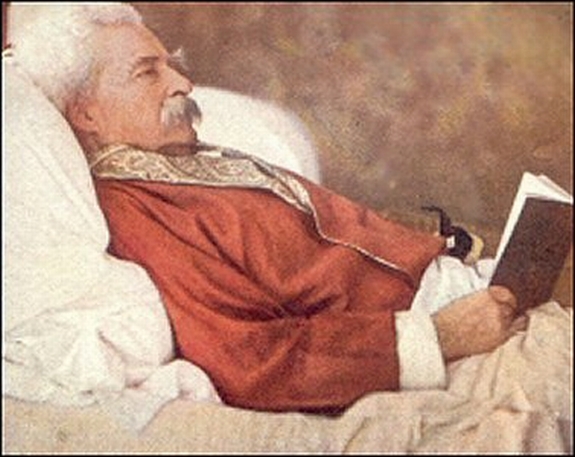 A. Langdon Coburn merceğinde Mark Twain