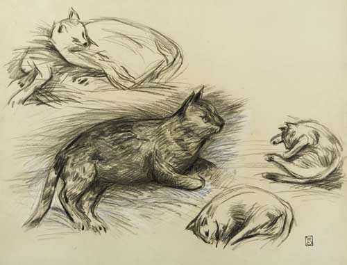 Steinlen'in kedileri