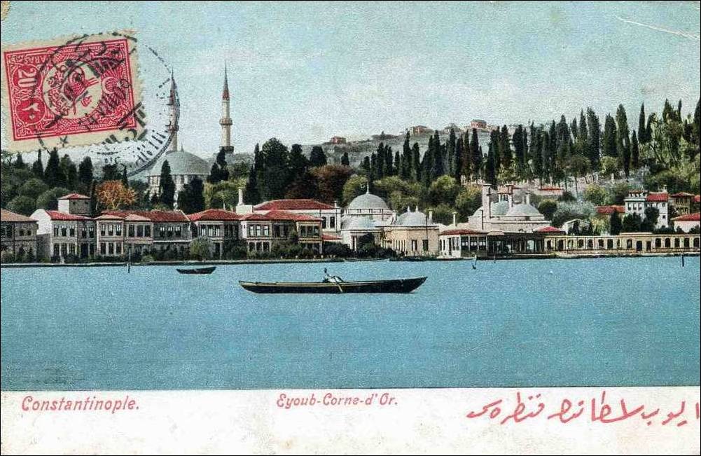 Dönemin Eyüp ve Eyüp'ten İstanbul görünümü Dönemin Eyüp ve Eyüp'ten İstanbul görünümü
