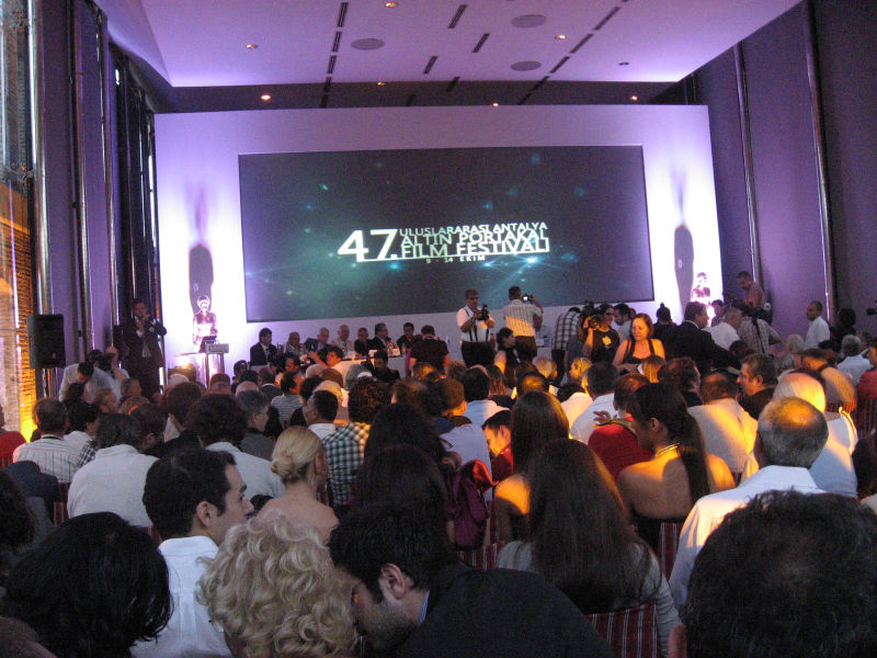 47. Altın Portakal Film Festivali Tanıtım Resepsiyonu