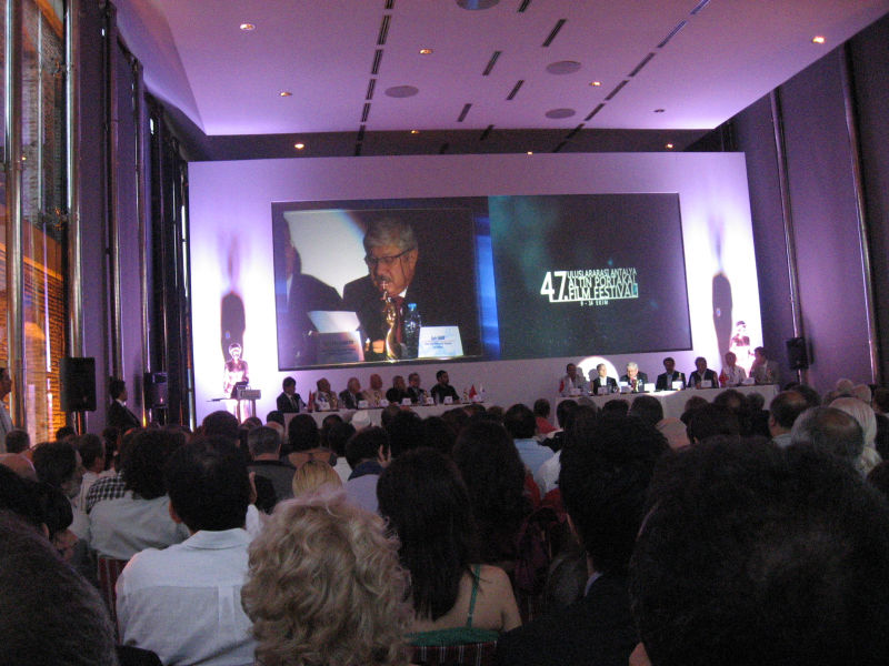 47. Altın Portakal Film Festivali Tanıtım Resepsiyonu
