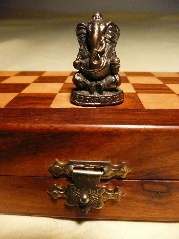 Ganeşa satranç oynarken