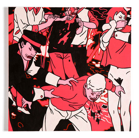 Distopya ve şiddetin ressamı: Cleon Peterson