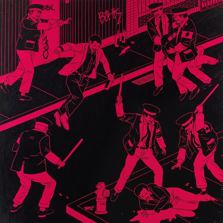 Distopya ve şiddetin ressamı: Cleon Peterson