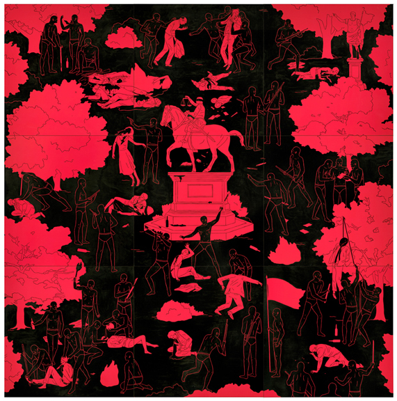 Distopya ve şiddetin ressamı: Cleon Peterson