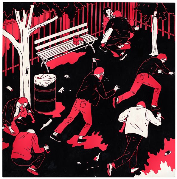 Distopya ve şiddetin ressamı: Cleon Peterson
