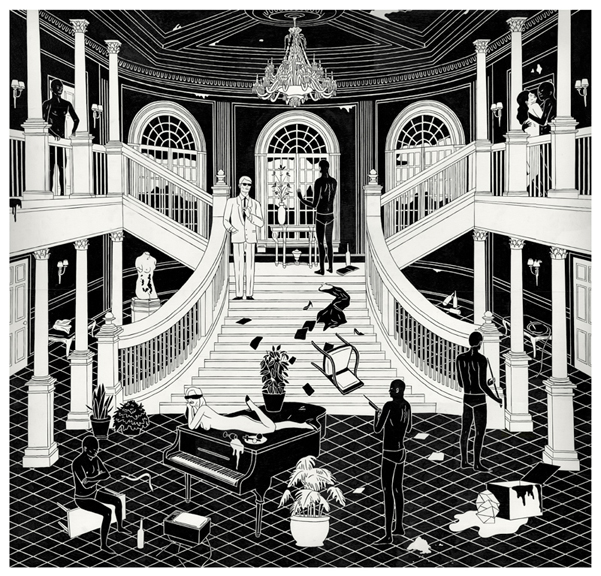 Distopya ve şiddetin ressamı: Cleon Peterson