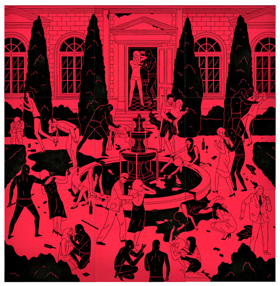 Distopya ve şiddetin ressamı: Cleon Peterson