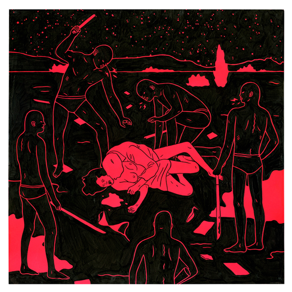 Distopya ve şiddetin ressamı: Cleon Peterson