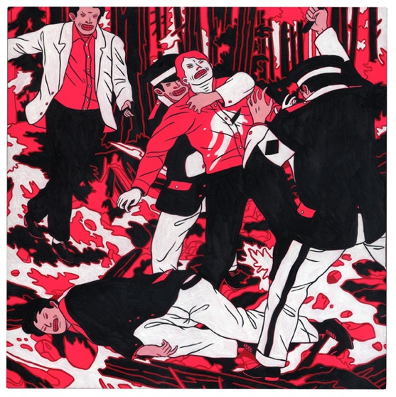Distopya ve şiddetin ressamı: Cleon Peterson