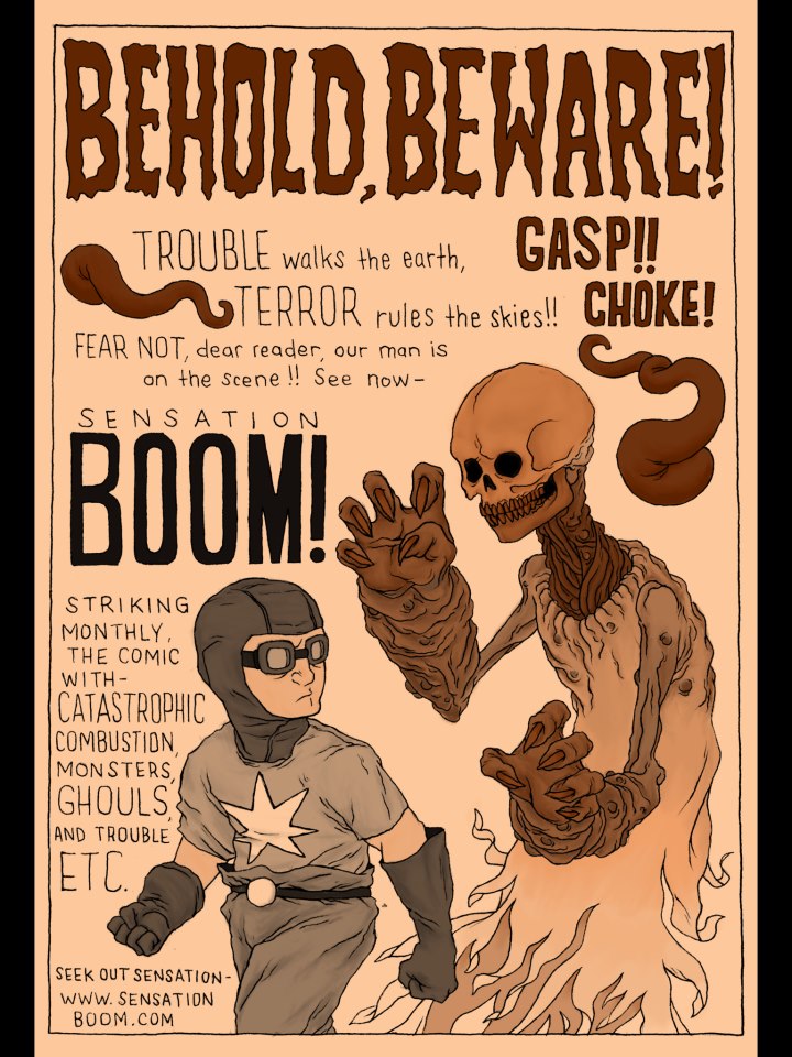 Enzo Garza: Monsters, ghouls and trouble