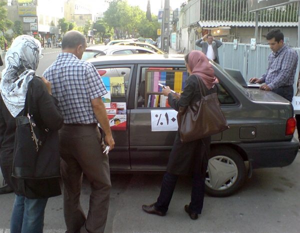 Tahran'da taksilerin dönüşümü 2