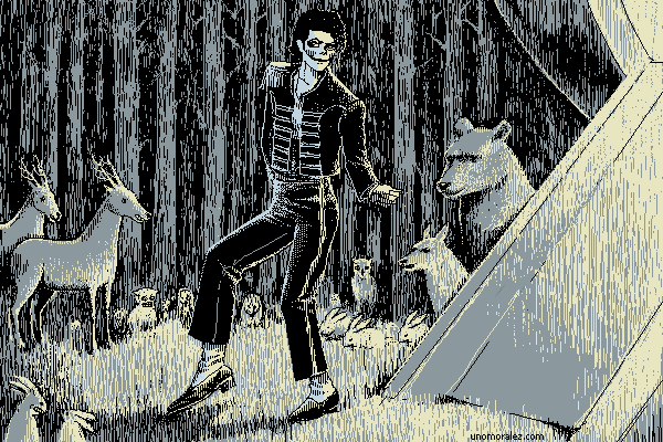 Uno Moralez: Pixel art of mystery