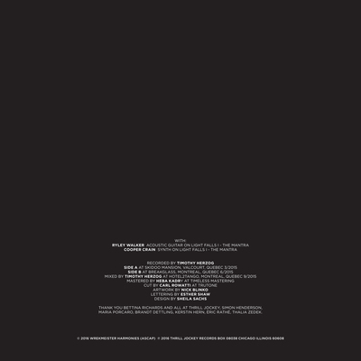 [Wrekmeister Harmonies] Light Falls